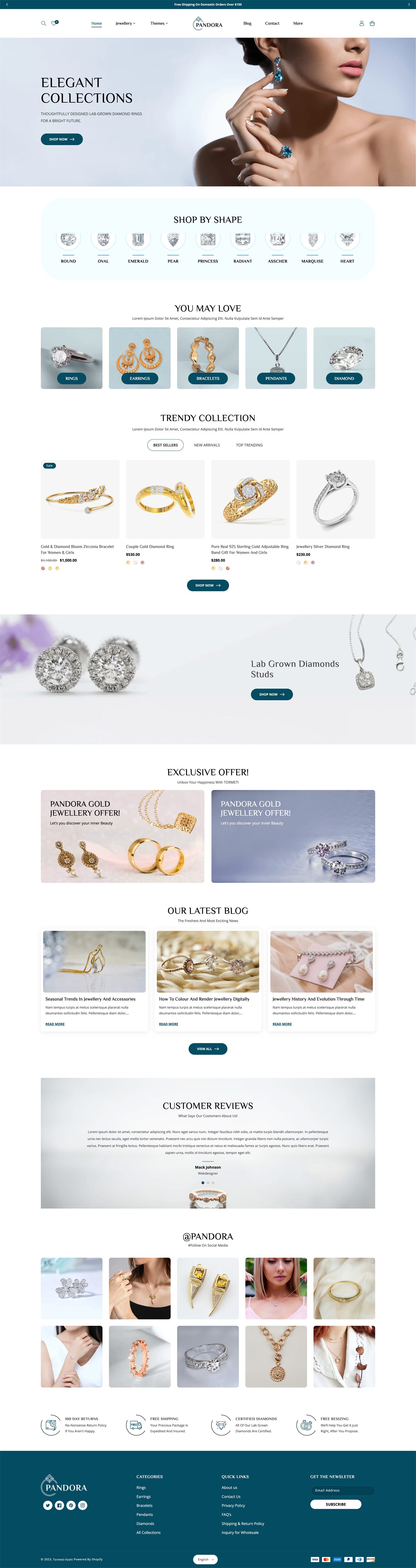 Pandora-shopify