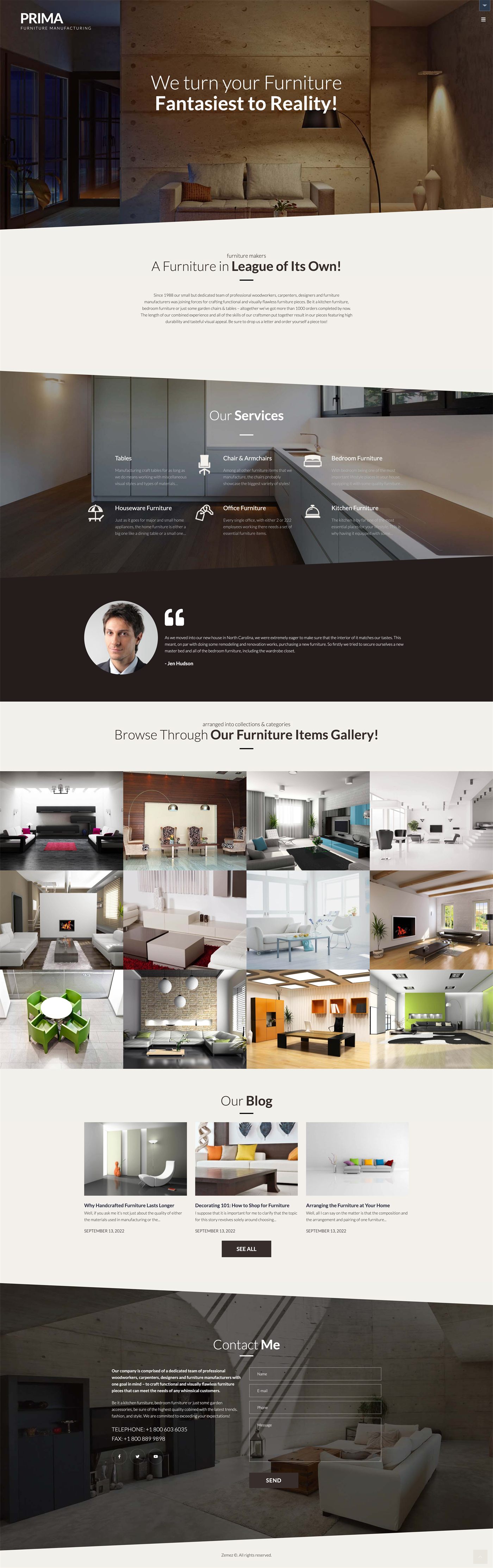 Prima WordPress Theme